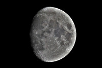 Clouds Moon Jupiter England Stockton Heath 20221104