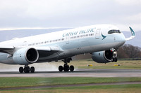 Aircraft England Manchester Departures Cathay Pacific 20230218