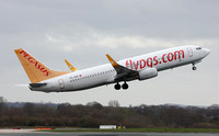 Aircraft England Manchester Departures flypgs.com  20230322