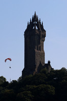 Travel Scotland Wallace Monument Paragliding 20160816