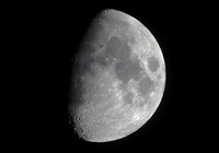 Clouds Moon England Stockton Heath 20231221