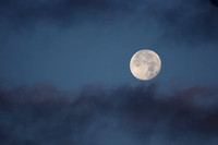 Clouds Moon England Stockton Heath 20221011