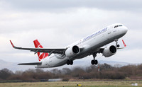 Aircraft England Manchester Departures Turkish 20230218