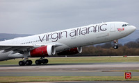 Aircraft England Manchester Departures Virgin 20230218