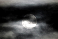Clouds Moon England Stockton Heath 20200930
